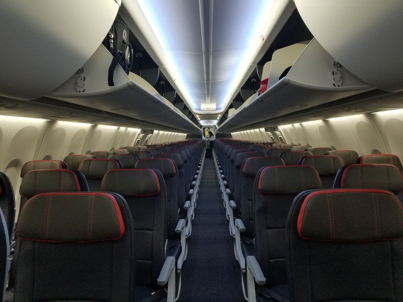 Боинг 737-500 салон