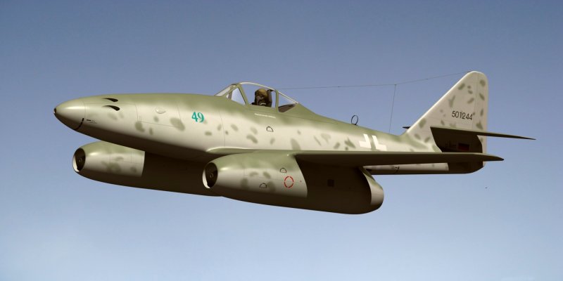 Реактивный истребитель Messerschmitt me.262