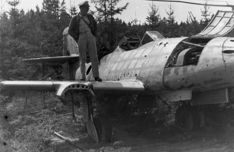 Реактивный истребитель Messerschmitt me.262