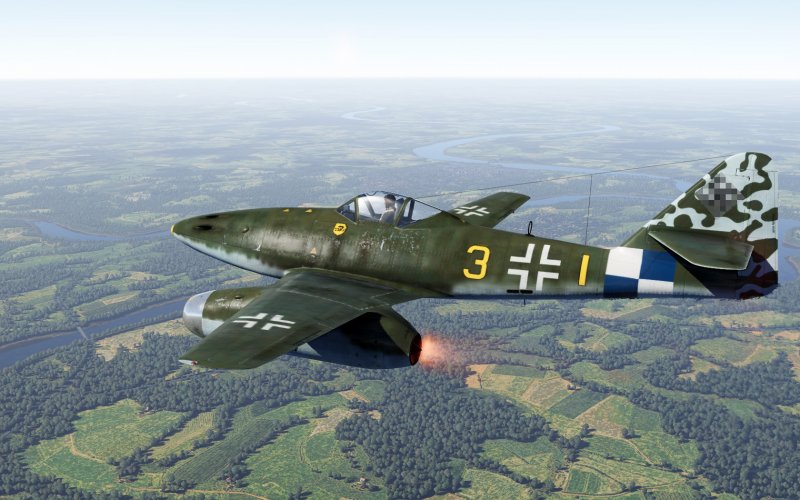 Реактивный истребитель Messerschmitt me.262