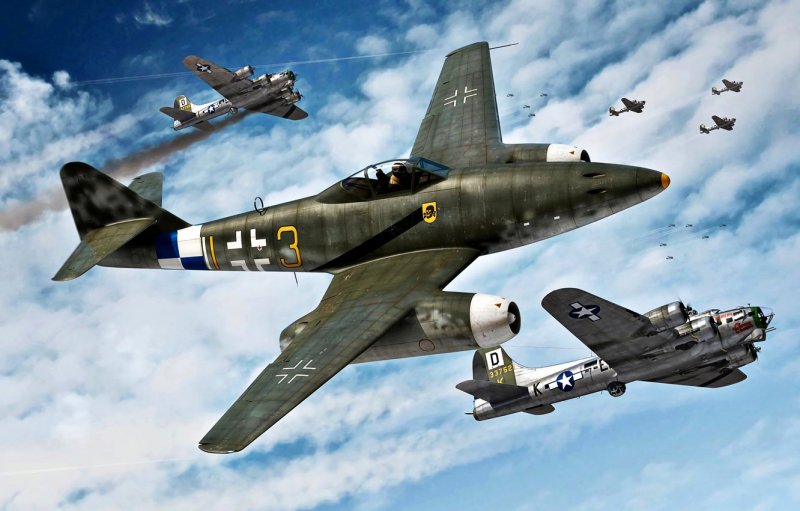 Мессершмитт me-262 ВОВ