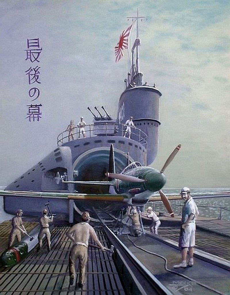Подводная лодка авианосец i-400
