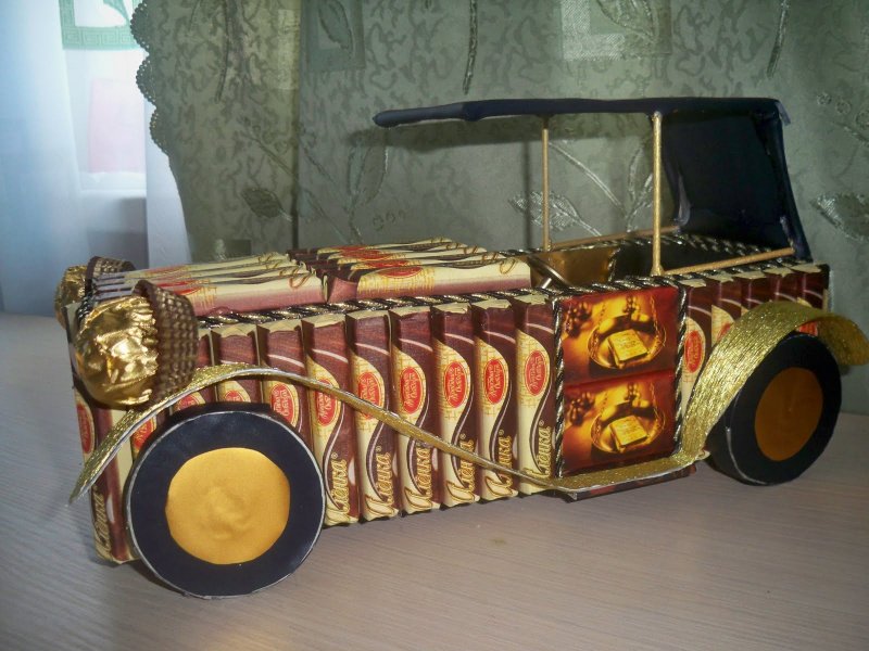 Поделка машина