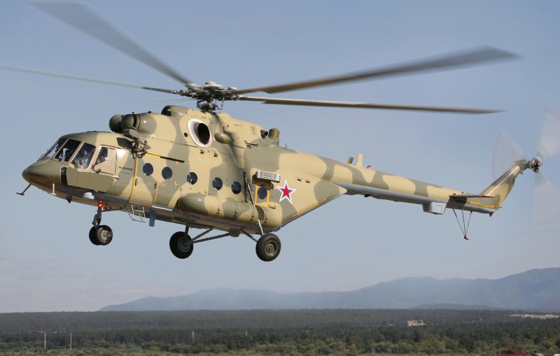 Боевой вертолёт ми-8