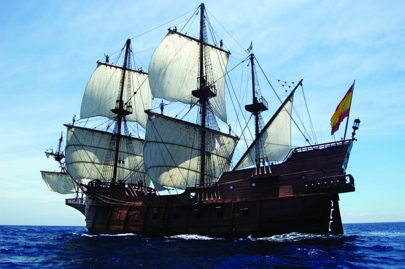 Модель корабля San Felipe