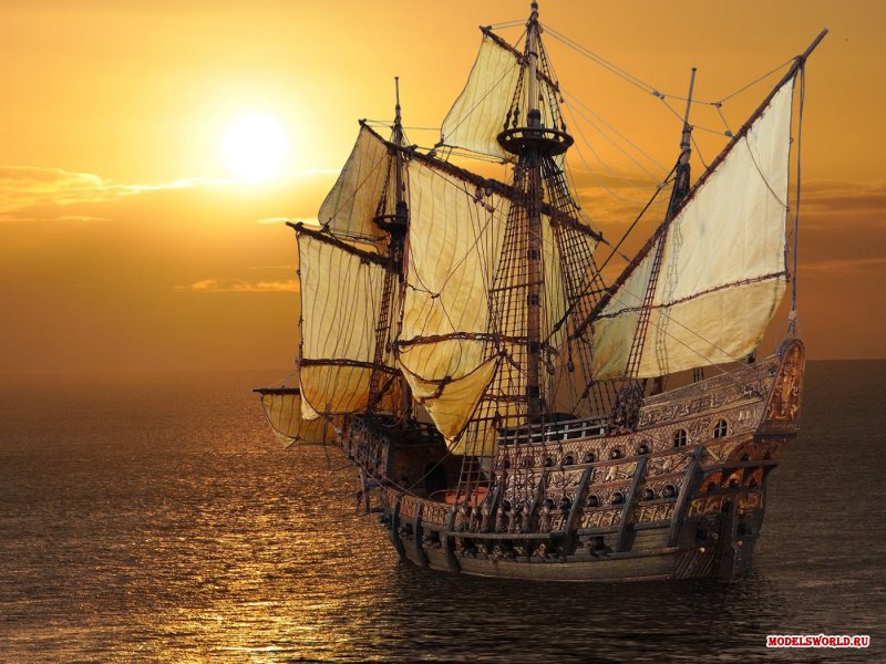 Sovereign of the Seas корабль 17 век