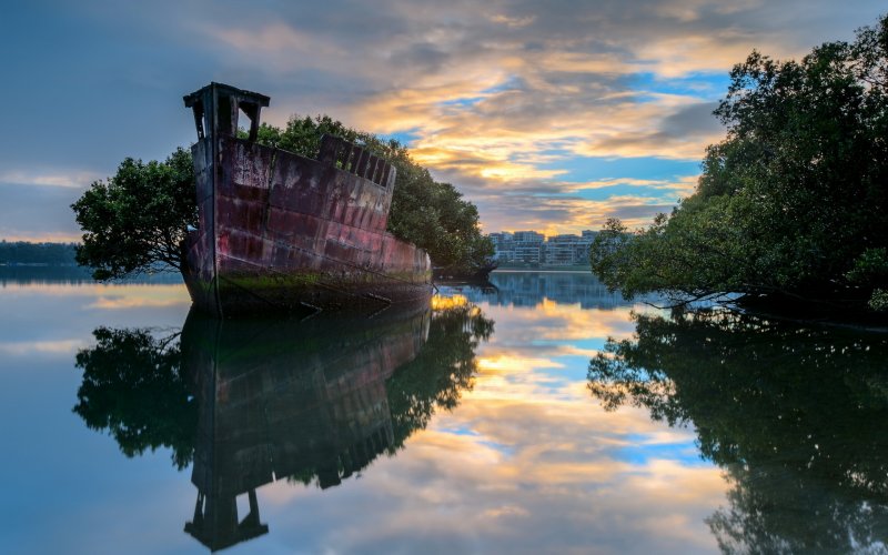 Корабль SS Ayrfield