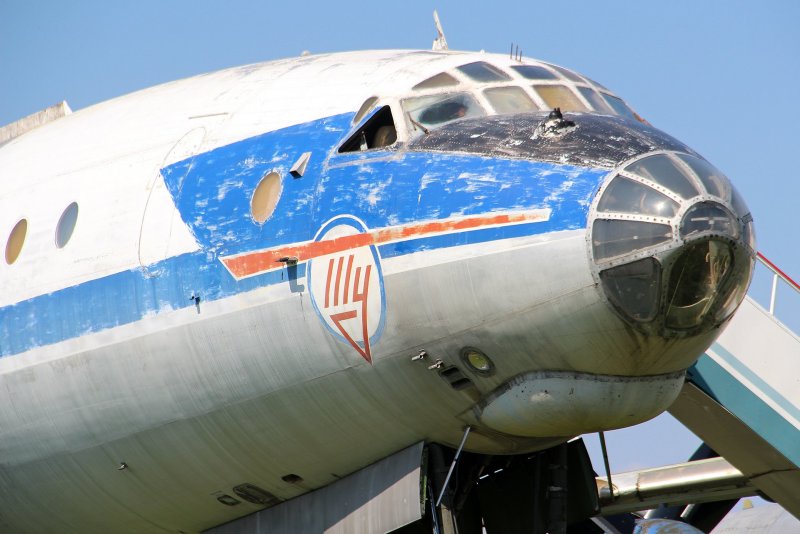 Самолёт ту-114 СССР