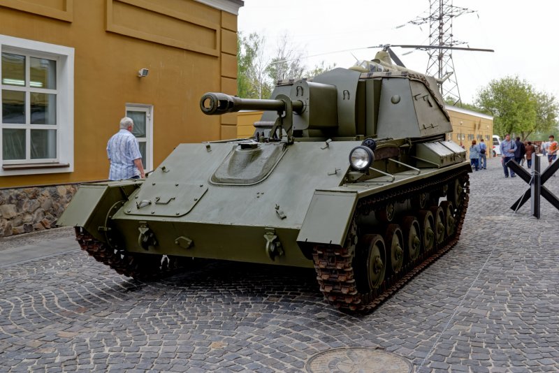 Су-76 самоходная Артиллерийская