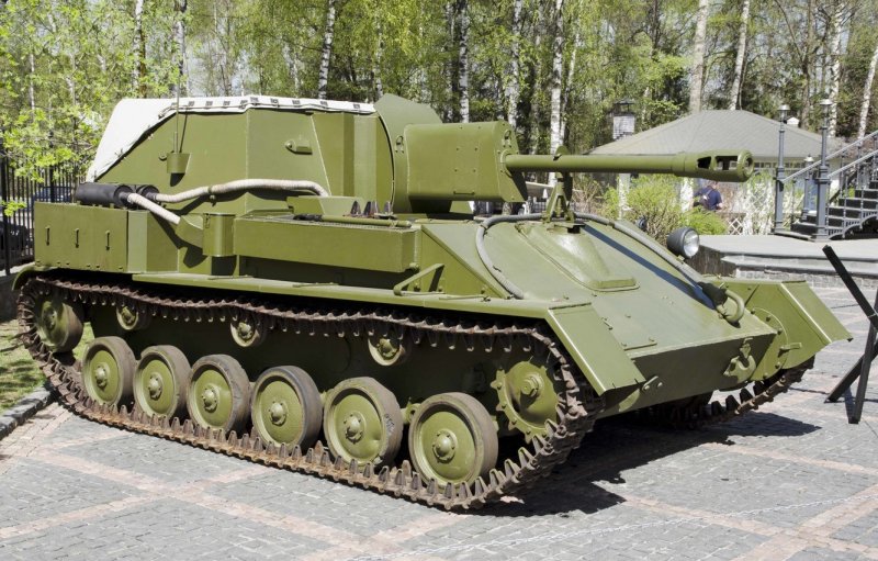 Передний броне лючок от Су-76м
