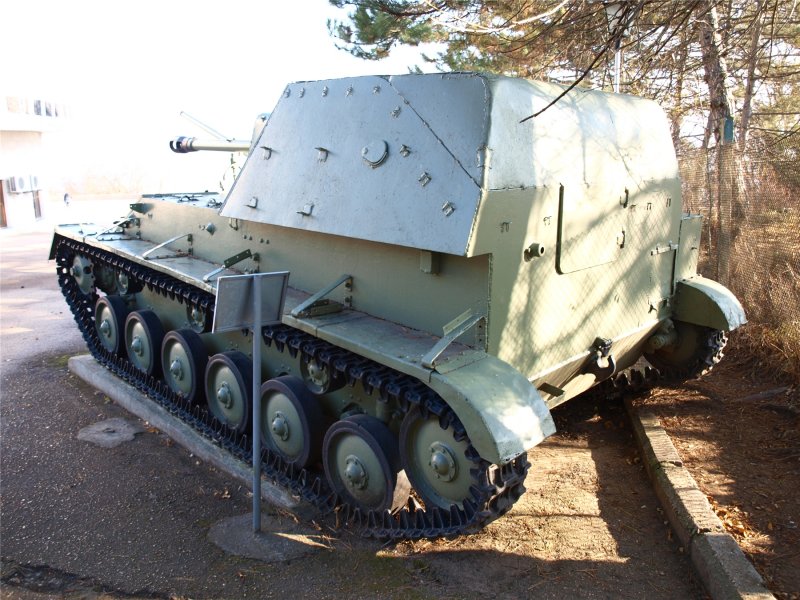 Самоходка Су-76м