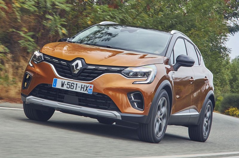 Renault Captur 2020 синий