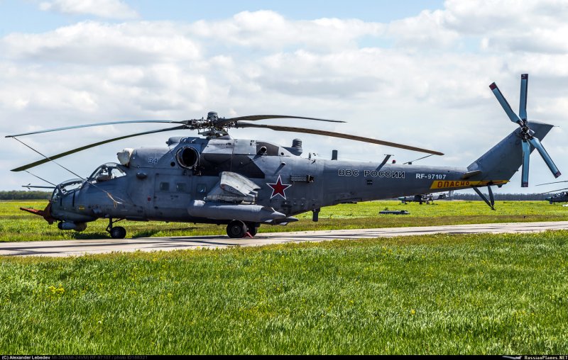 Ударный вертолет ми-35п