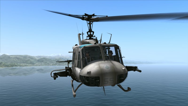 Вертолет uh-1 Хьюи во Вьетнаме
