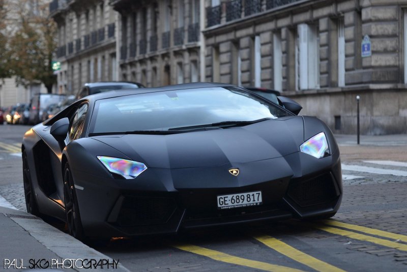Lamborghini Aventador lp700 Black