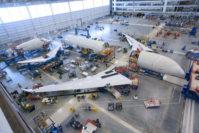 Сборка Boeing 787