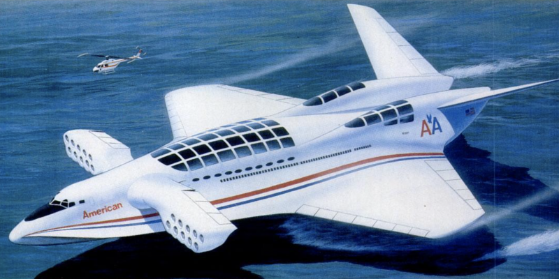 Экраноплан x-114