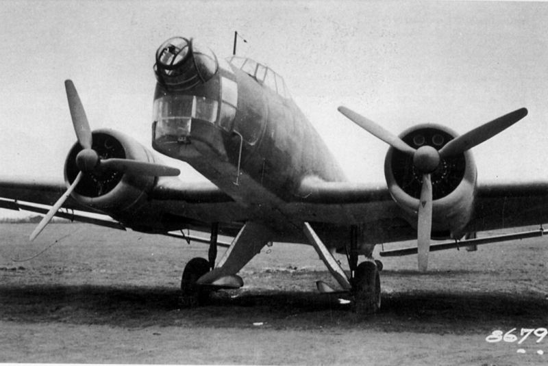 Самолет Юнкерс 86