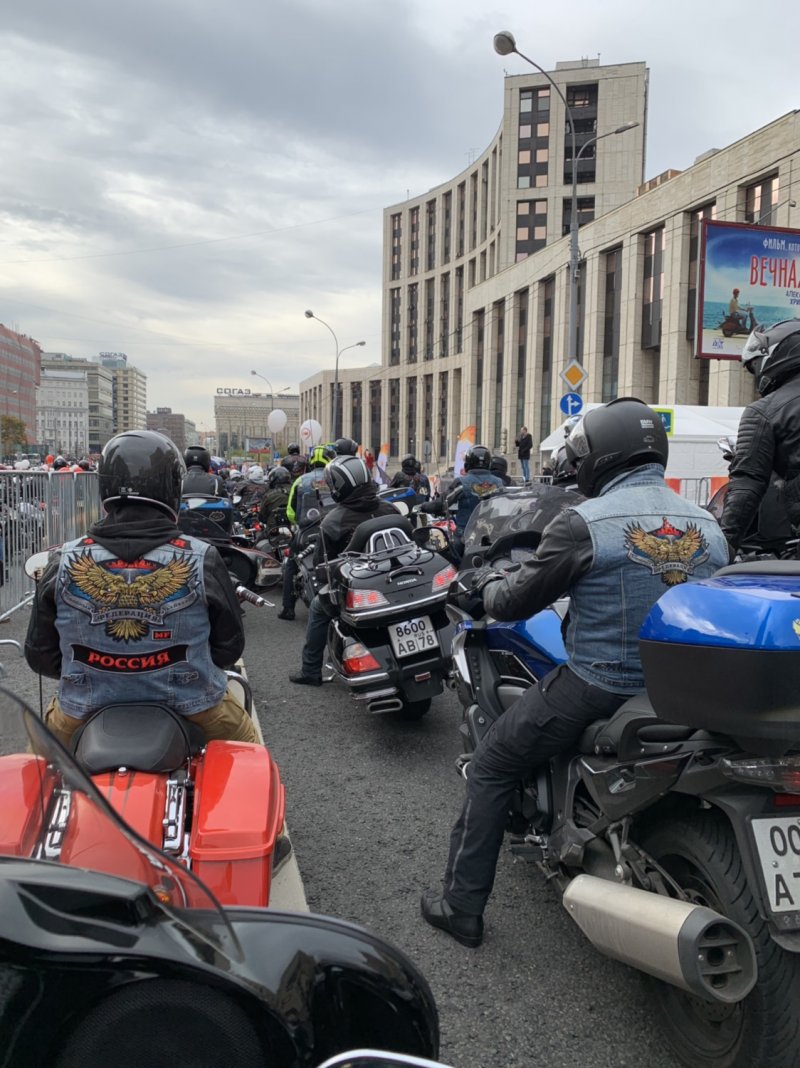 Закрытие мотосезона в Москве