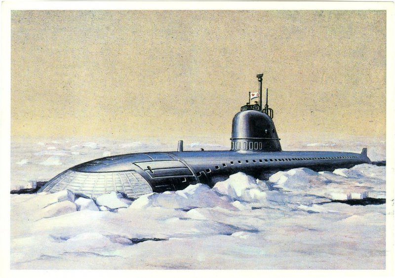 Подводная лодка к-3 Ленинский комсомол