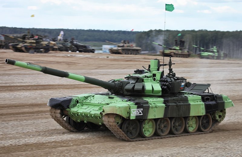 Т-72б3 танковый биатлон