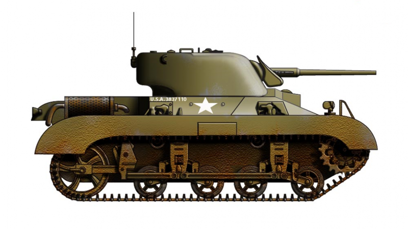 M22 "Locust", легкий танк