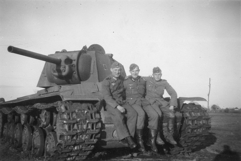 Немецкий танк кв-1