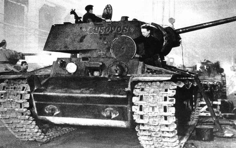 Танк кв-1 в годы Великой Отечественной войны