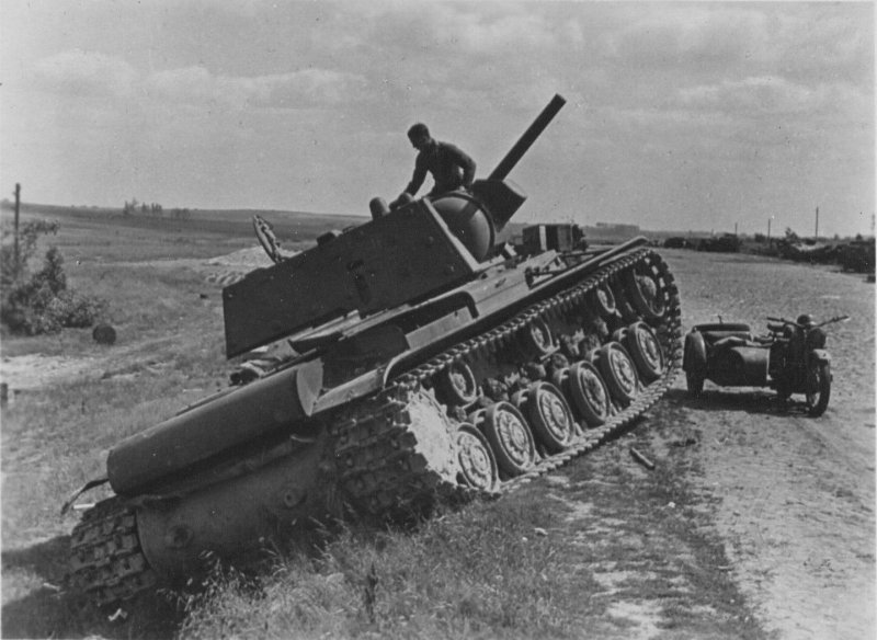 Немецкий танк кв-1