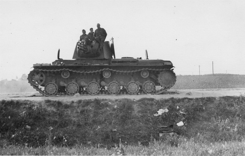 Кв танк 1941