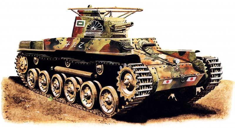 Танк Type 5 chi-ha