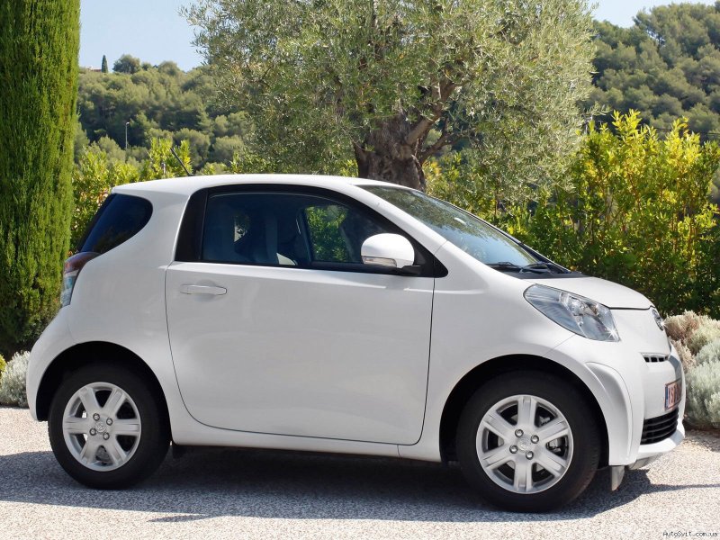 Toyota IQ левый руль это