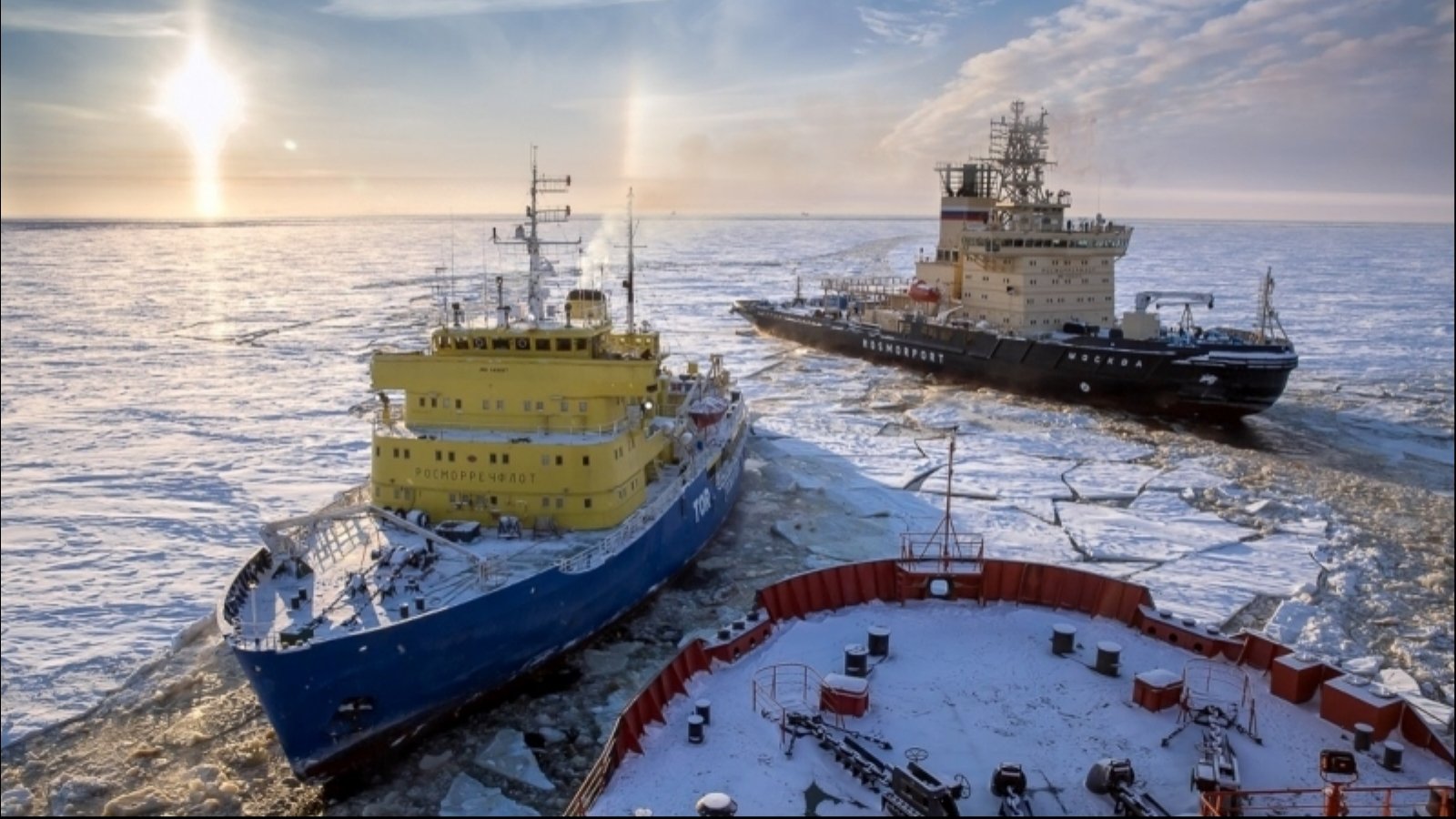 Северный морской путь ледокол Арктика