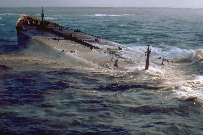 В 1978 году танкер Amoco Cadiz