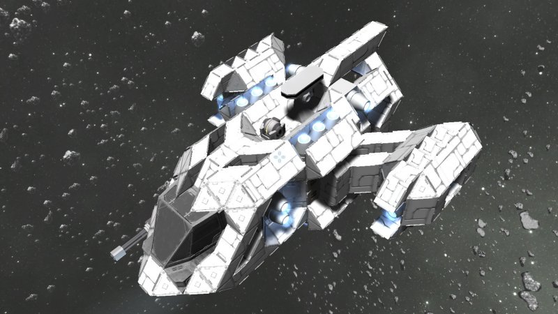 Sci-Fi баржа