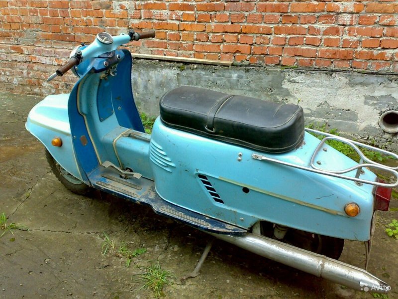 Советский мотороллер Тулица