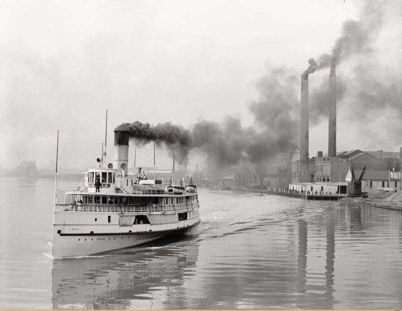 Пароход Америка 1912
