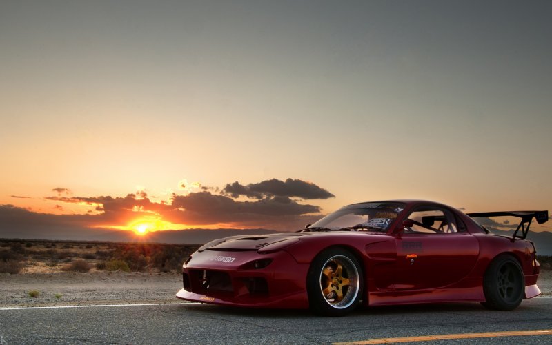 Mazda RX-7 4k