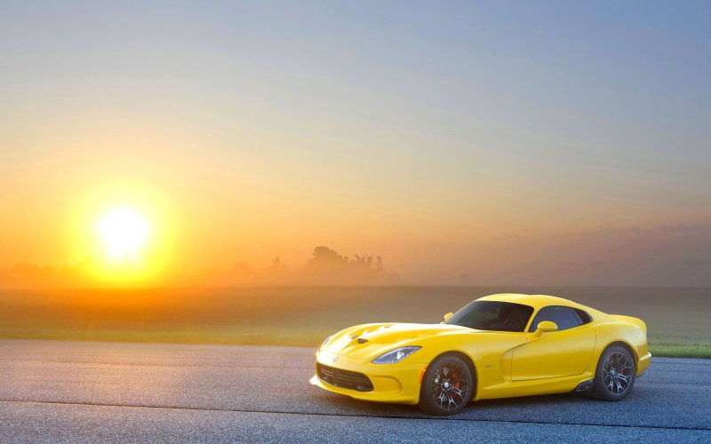 Dodge Viper Yellow