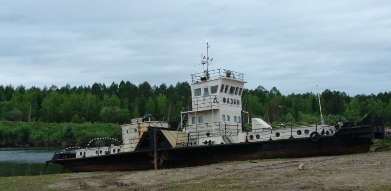 Буксир толкач колесный