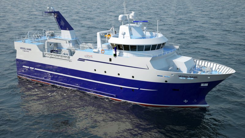 Средний рыболовный траулер проект HS 65t
