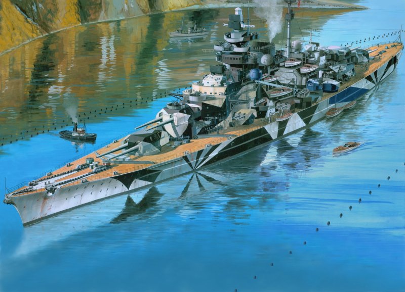 Кригсмарине линкор Тирпиц