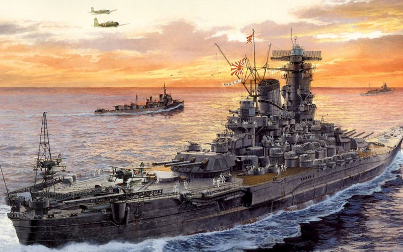 Японский линкор Yamato