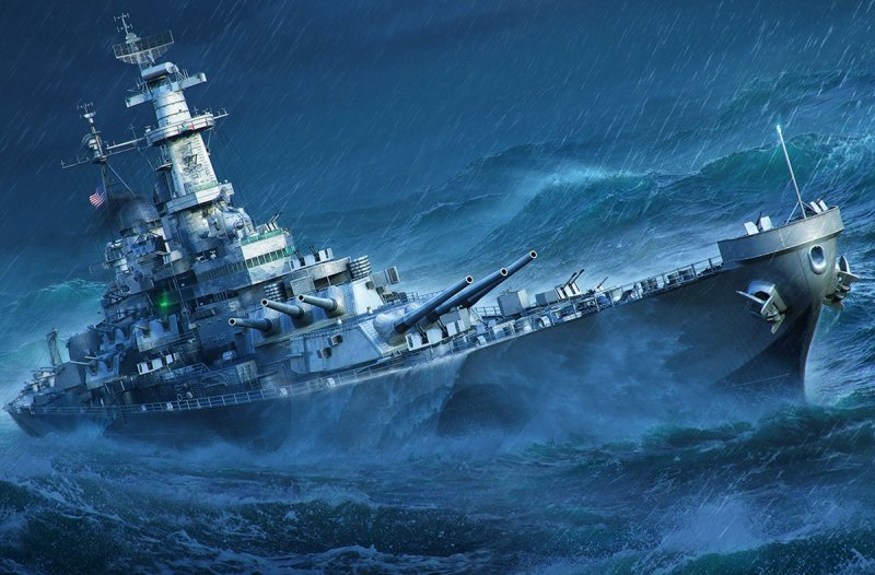 Линкор Миссури в World of Warships