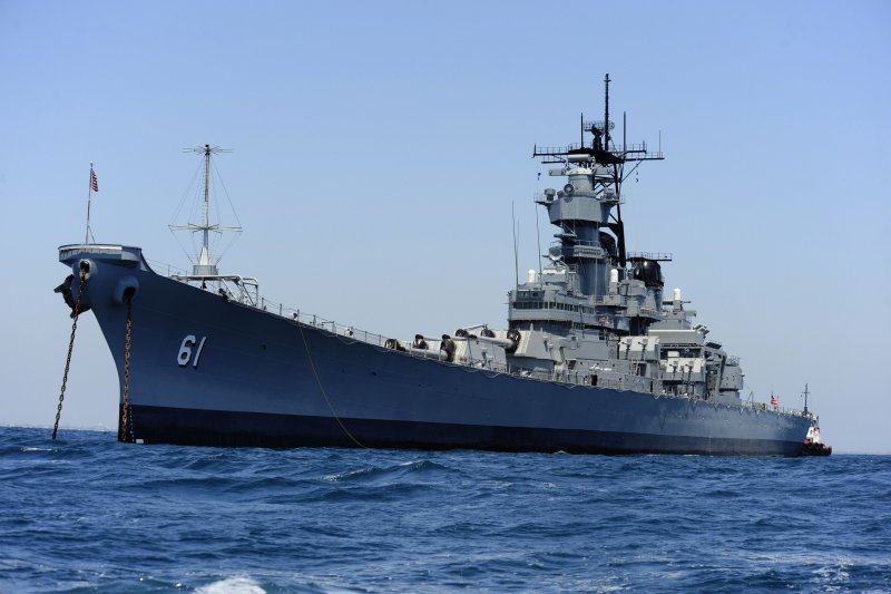 Корабль USS Iowa BB-61