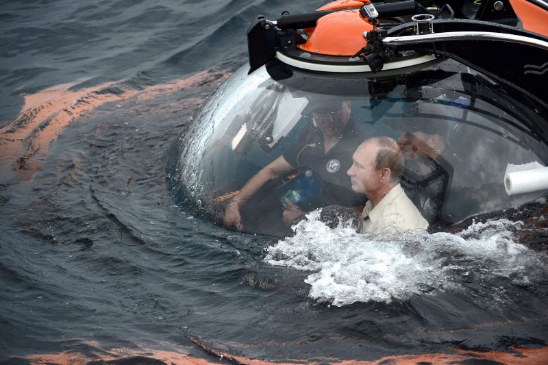 Путин погружение в батискафе