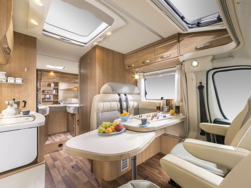 Интерьер автодом Hymer