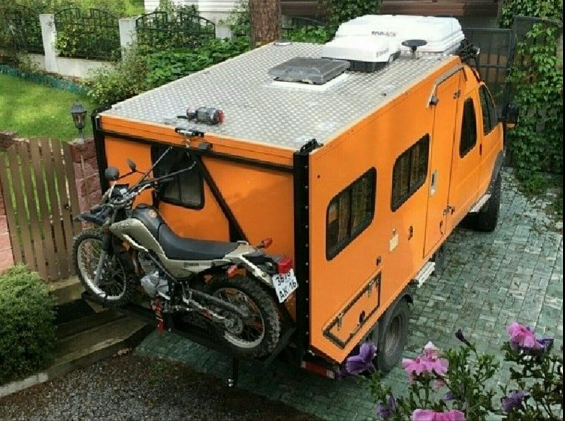 Автодом из газели 4х4