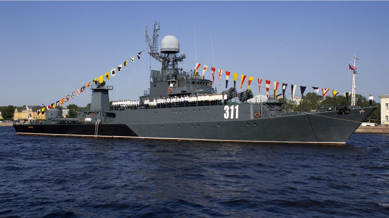 Малый противолодочный корабль Балтийского флота «Казанец»