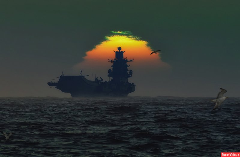 Авианосец силуэт